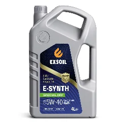 Масло моторное EXSOIL E-SYNTH Special DPF 5W-40, 4л Фото 1