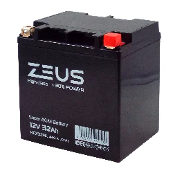 Аккумулятор ZEUS HIGH CLASS AGM 32 Ач о.п. (HCX32HL) Фото 1