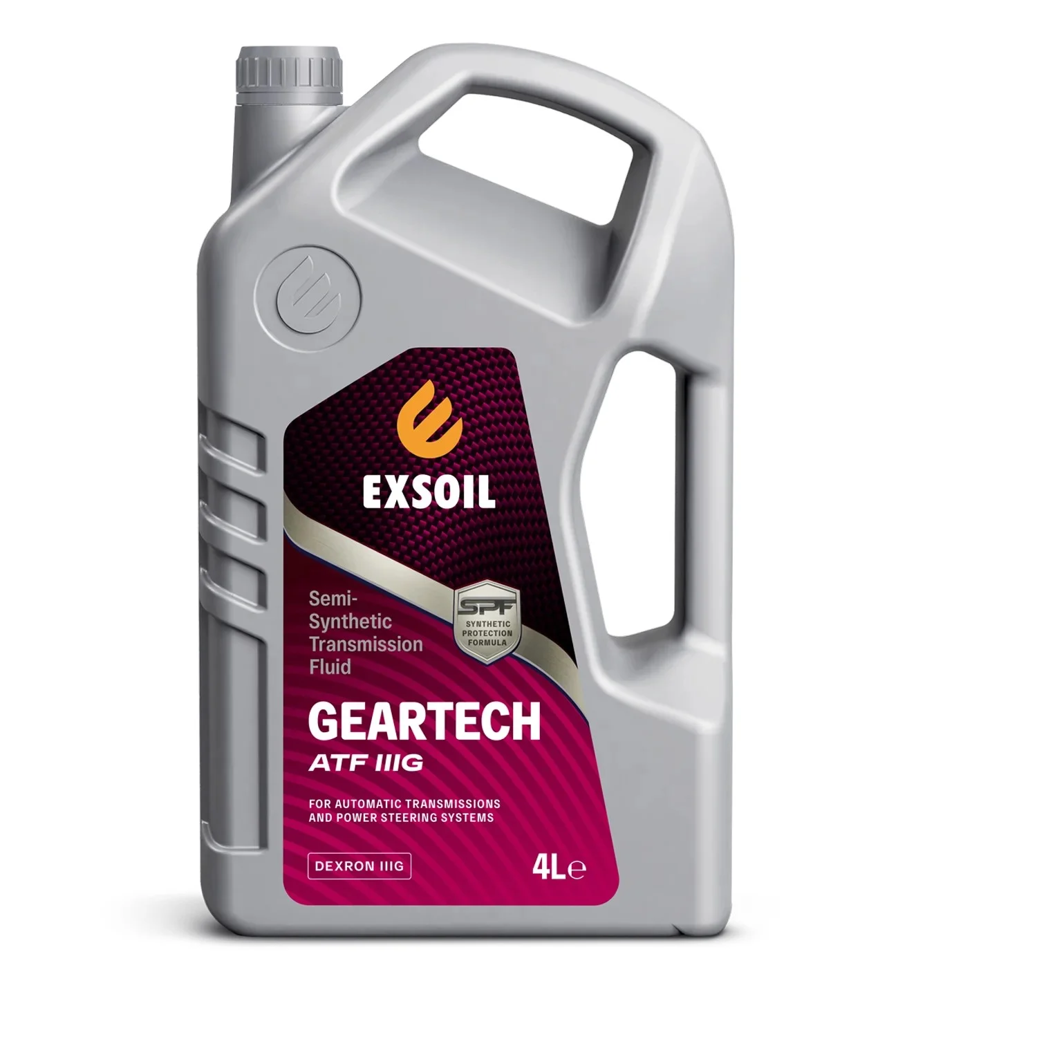 Масло трансмиссионное EXSOIL Geartech ATF IIIG, 4л Фото 1