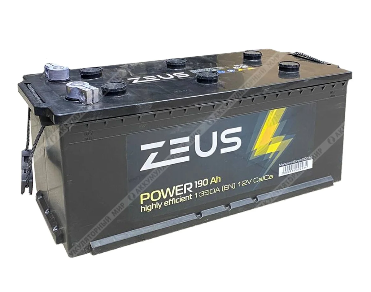 Аккумулятор ZEUS POWER 190 Ач прямая.полярн. Фото 1