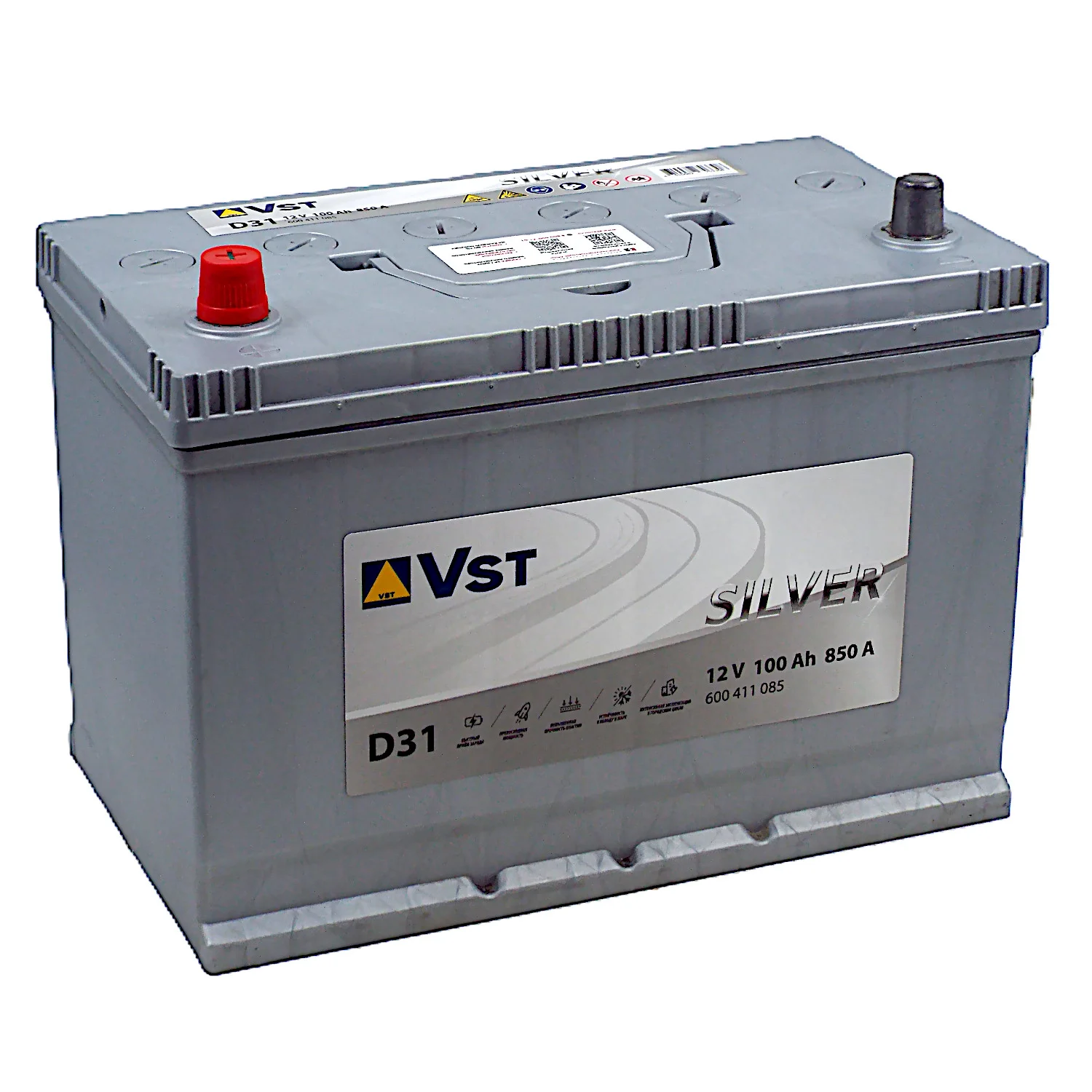 Аккумулятор VST Silver Asia D31 100 Ач п.п.
