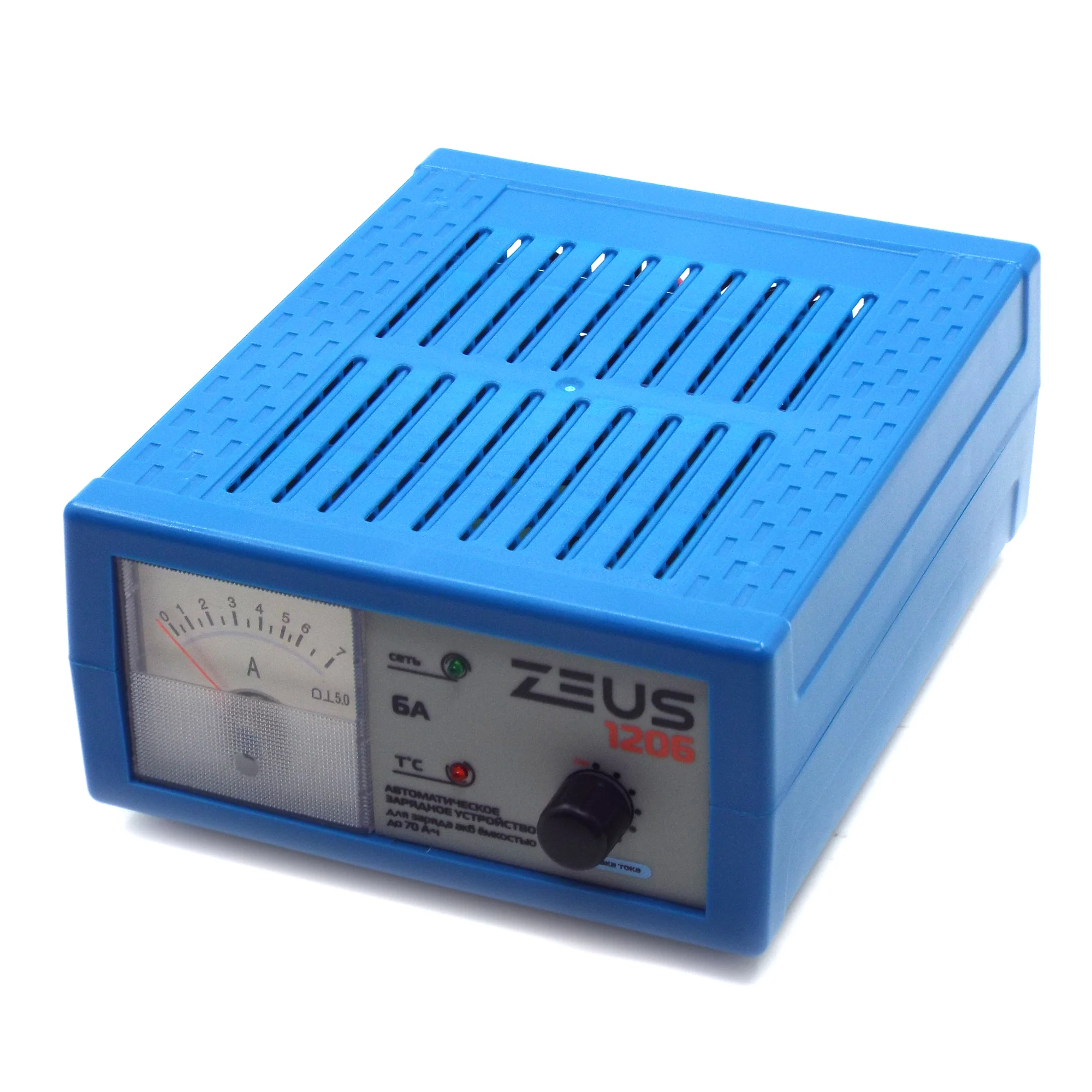 Зарядное устройство ZEUS 1206 12В 6А (автомат.) Фото 1