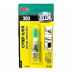 Клей Akfix 303 Суперклей 3г BL*1 Фото 1