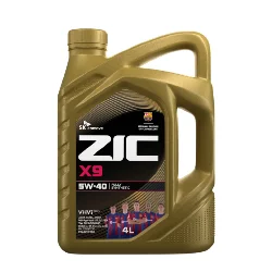 Масло моторное ZIC X9 5W-40, 4л Фото 1