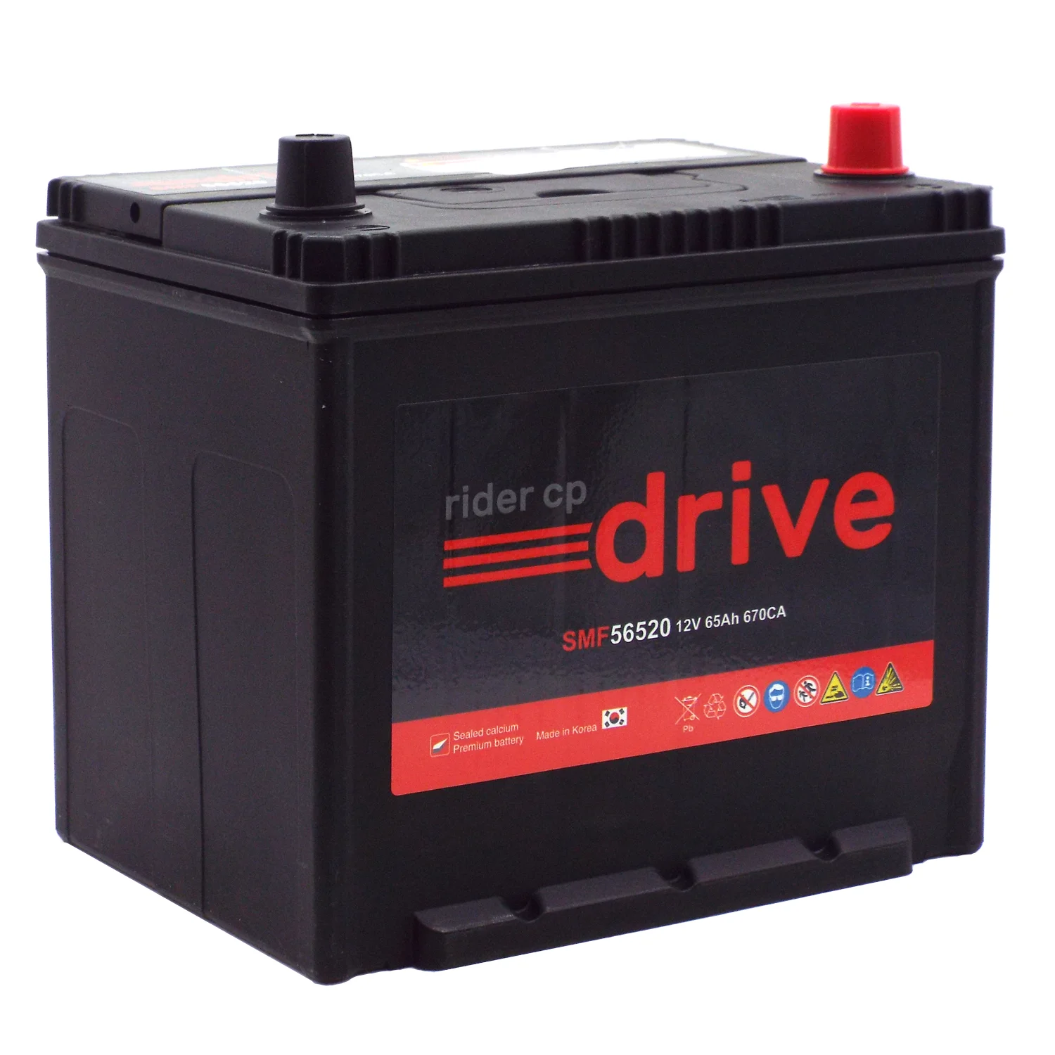 Аккумулятор RIDER SMF 56520 Asia 65 Ач о.п. Фото 1