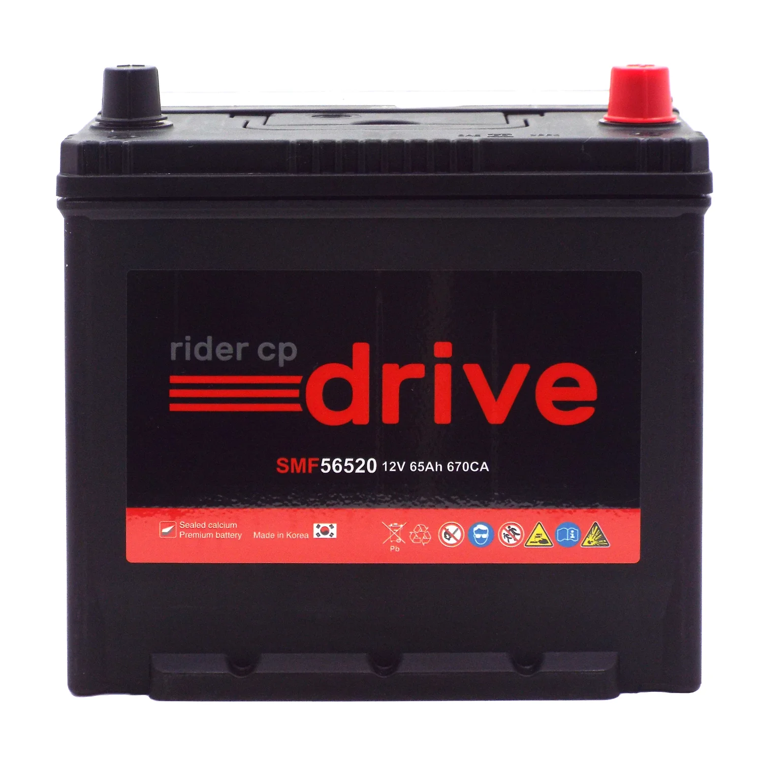 Аккумулятор RIDER SMF 56520 Asia 65 Ач о.п. Фото 1