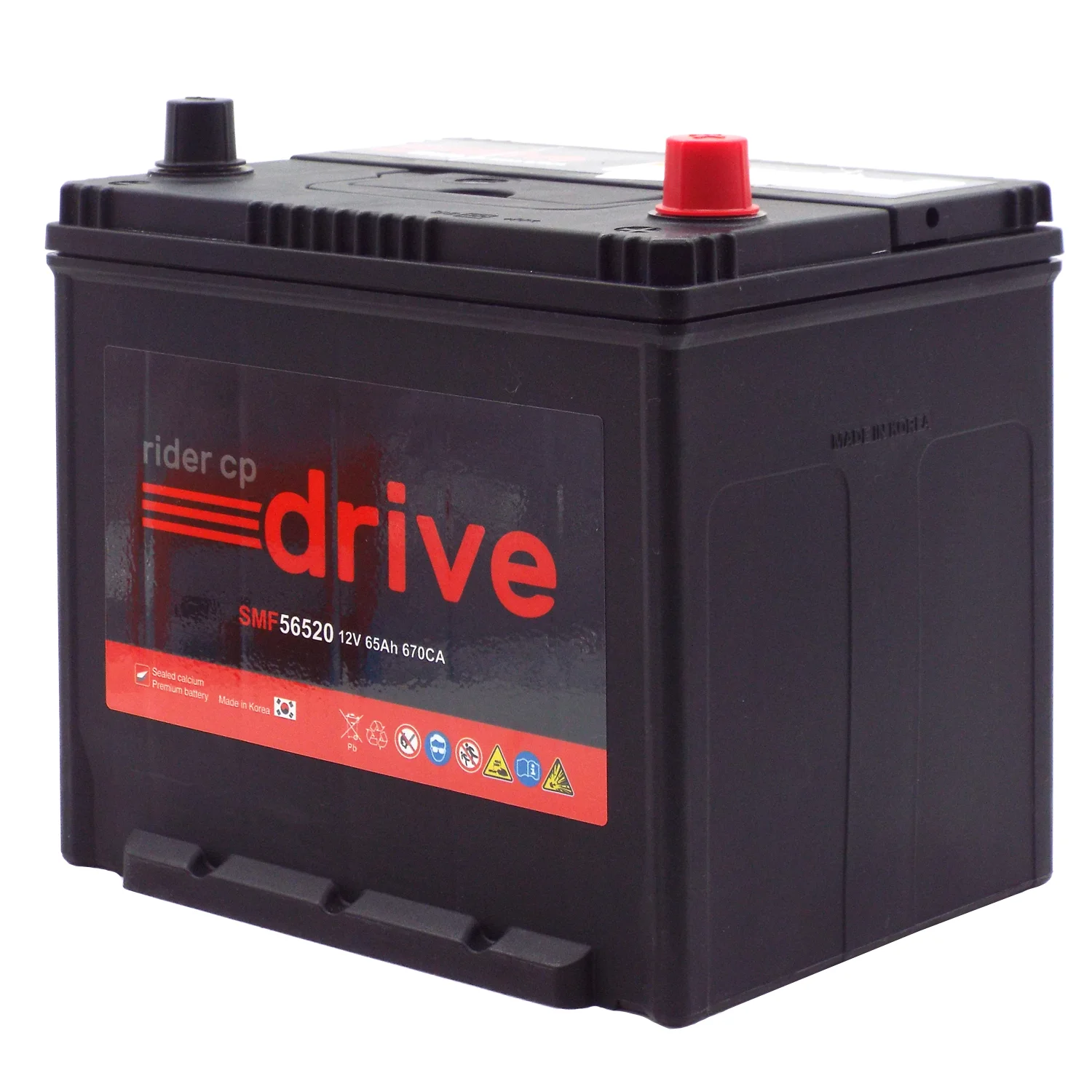 Аккумулятор RIDER SMF 56520 Asia 65 Ач о.п. Фото 1