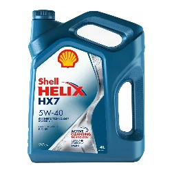 Масло моторное SHELL Helix HX7 5W-40, 4л Фото 1