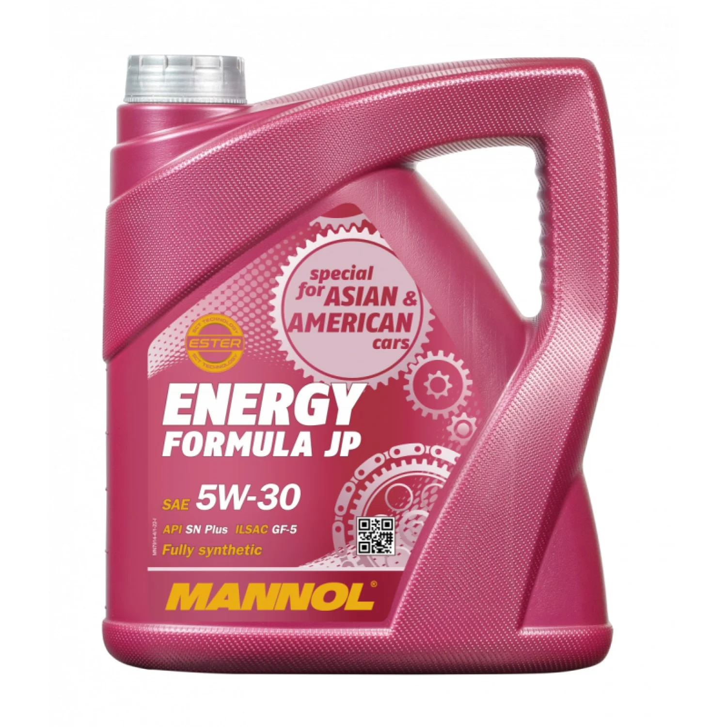 Масло моторное MANNOL Energy Formula JP 5W-30, 4л РАСПРОДАЖА Фото 1