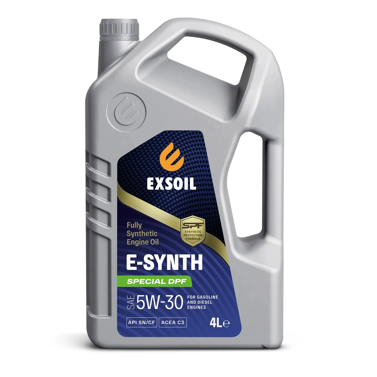 Масло моторное 5w30 EXSOIL E-SYNTH Special DPF 5W-30, 4л Фото 1