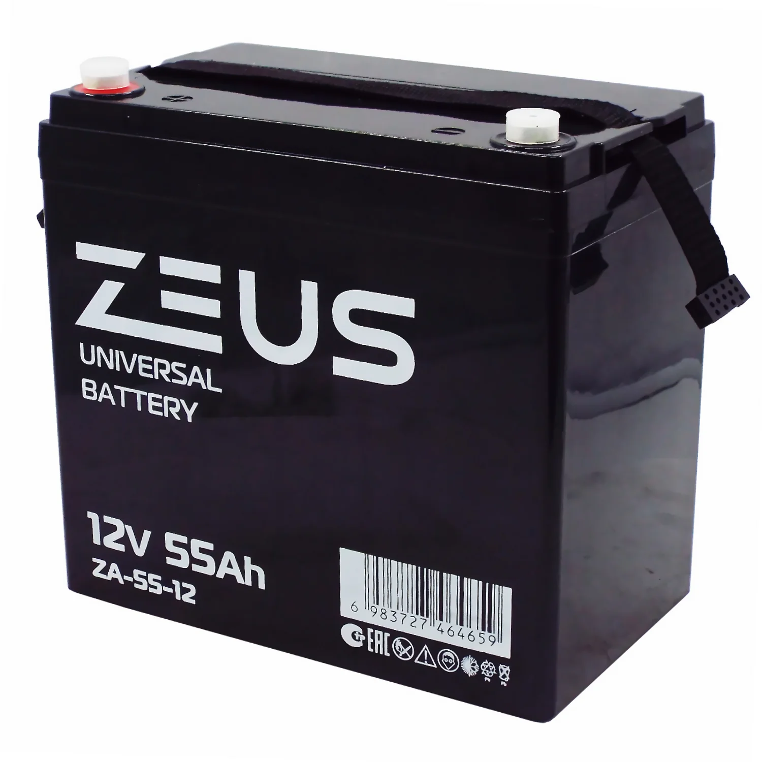 Аккумулятор ZEUS ZA-55-12 (универсальный) Фото 1
