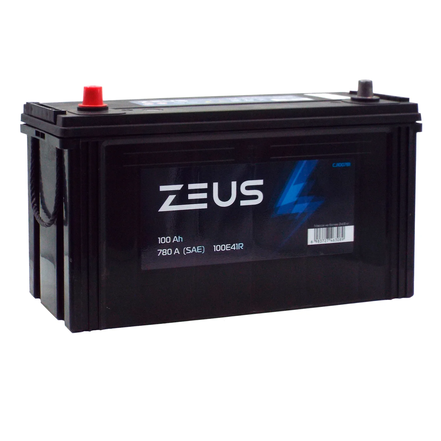 Аккумулятор ZEUS Asia 100E41R 100 Ач п.п. Фото 1