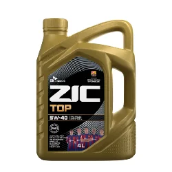 Масло моторное ZIC TOP 5W-40, 4л Фото 1
