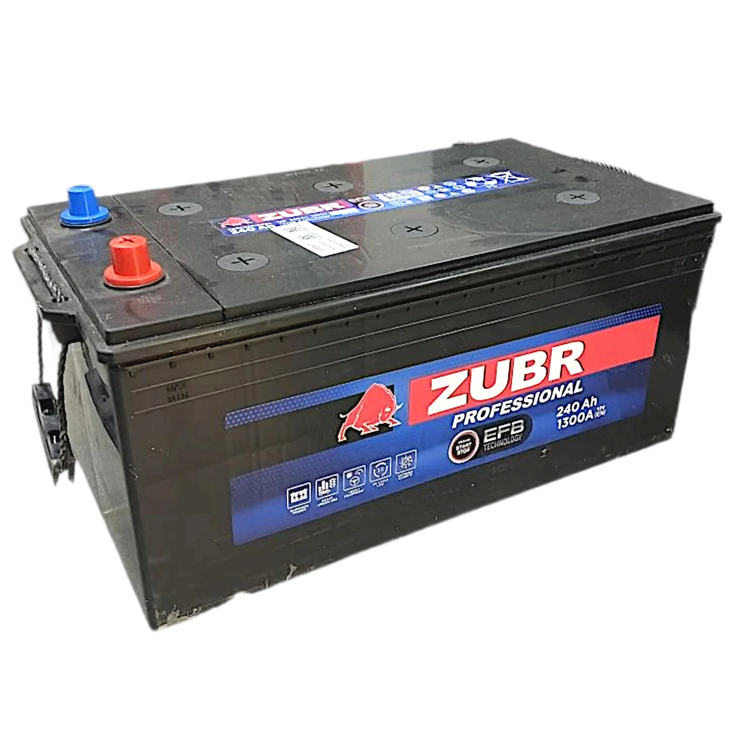 Аккумулятор ZUBR Professional EFB 240 Ач п.п.