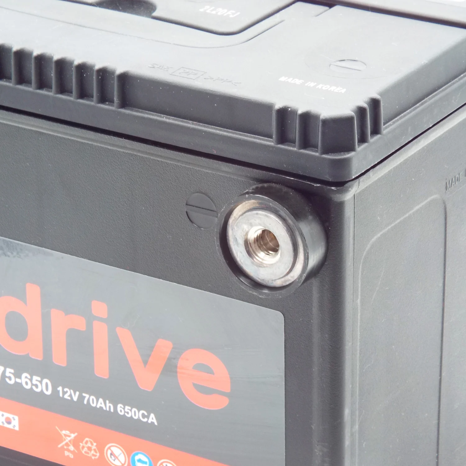 Аккумулятор RIDER SMF 78-750 75 Ач боковые клеммы Фото 1