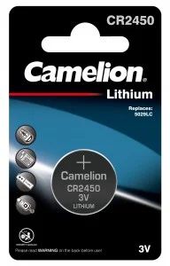 Батарейка Camelion CR2450 Lithium 3V BL*1