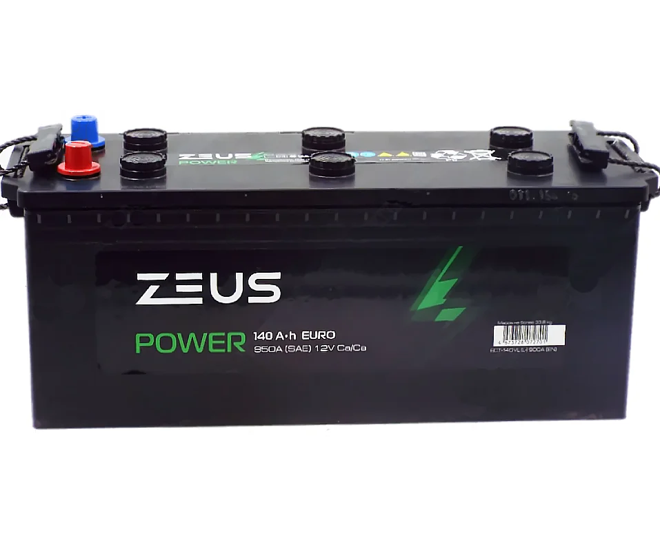 Аккумулятор ZEUS POWER 140 Ач п.п.
