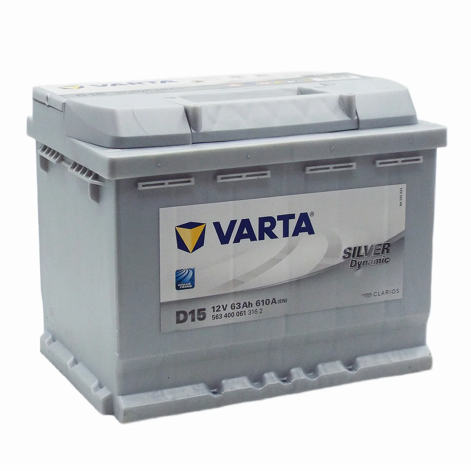 Аккумулятор VARTA Silver Dynamic D15 63 Ач о.п. Фото 1