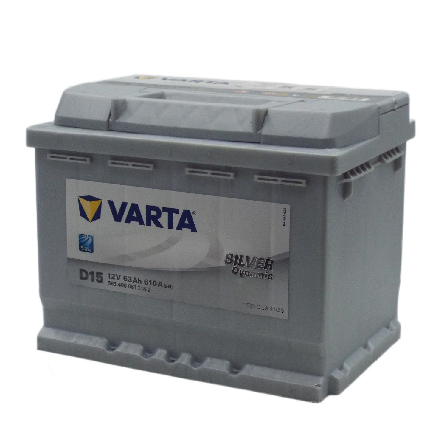 Аккумулятор VARTA Silver Dynamic D15 63 Ач о.п. Фото 1