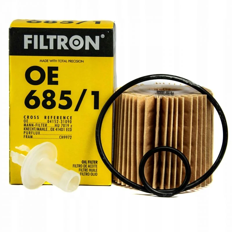 Фильтр масляный (картридж) FILTRON OE685/1 (HU7019z, GB-1230, LO-123, SH4031P) TOYOTA / LEXUS Фото 1