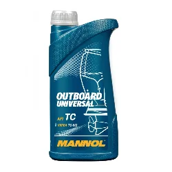 Масло моторное MANNOL Outboard Universal 2Т, 1л РАСПРОДАЖА Фото 1
