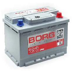 Аккумулятор BORG Premium 62 Ач о.п. РАСПРОДАЖА Фото 1