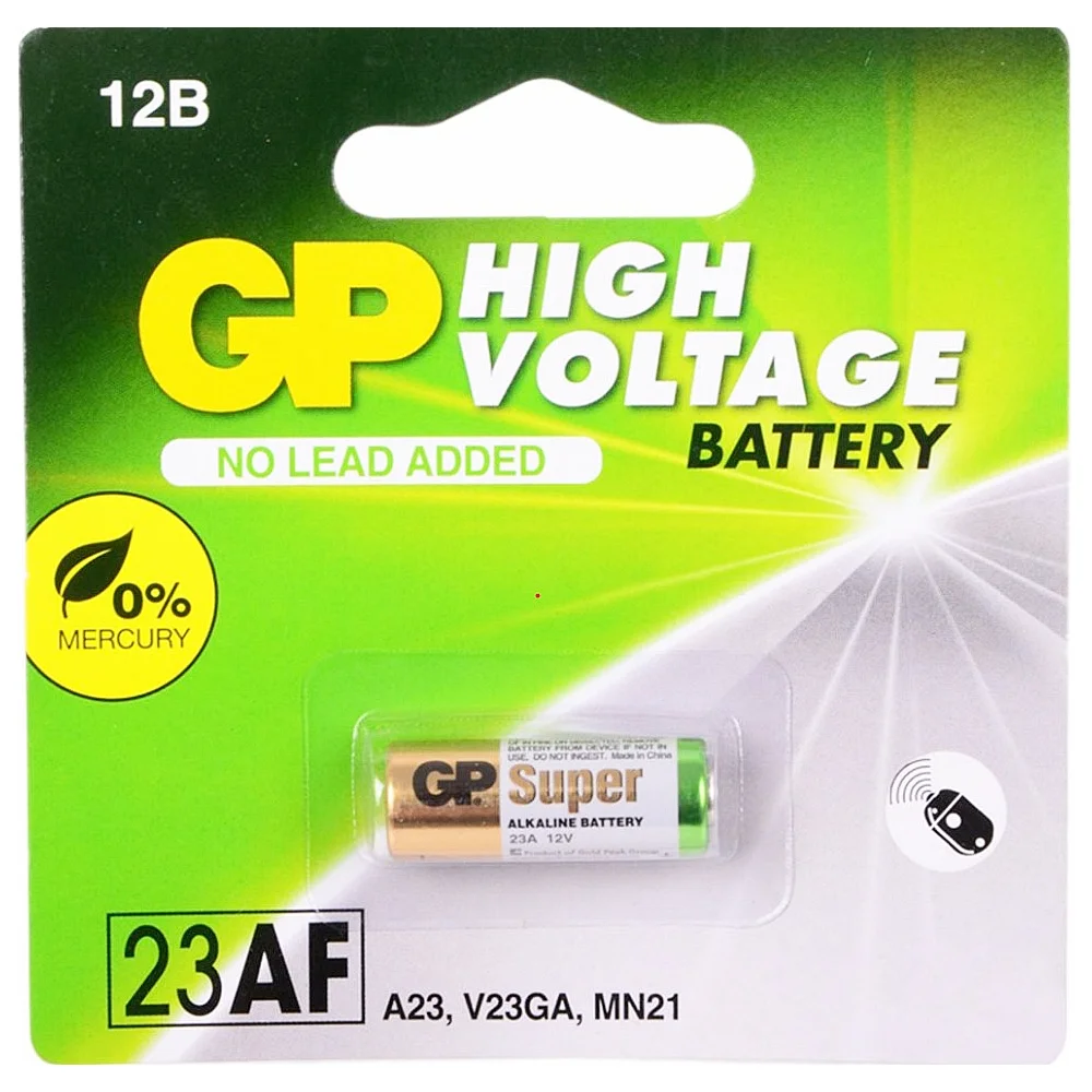 Батарейка GP High Voltage A23 12V BL*1