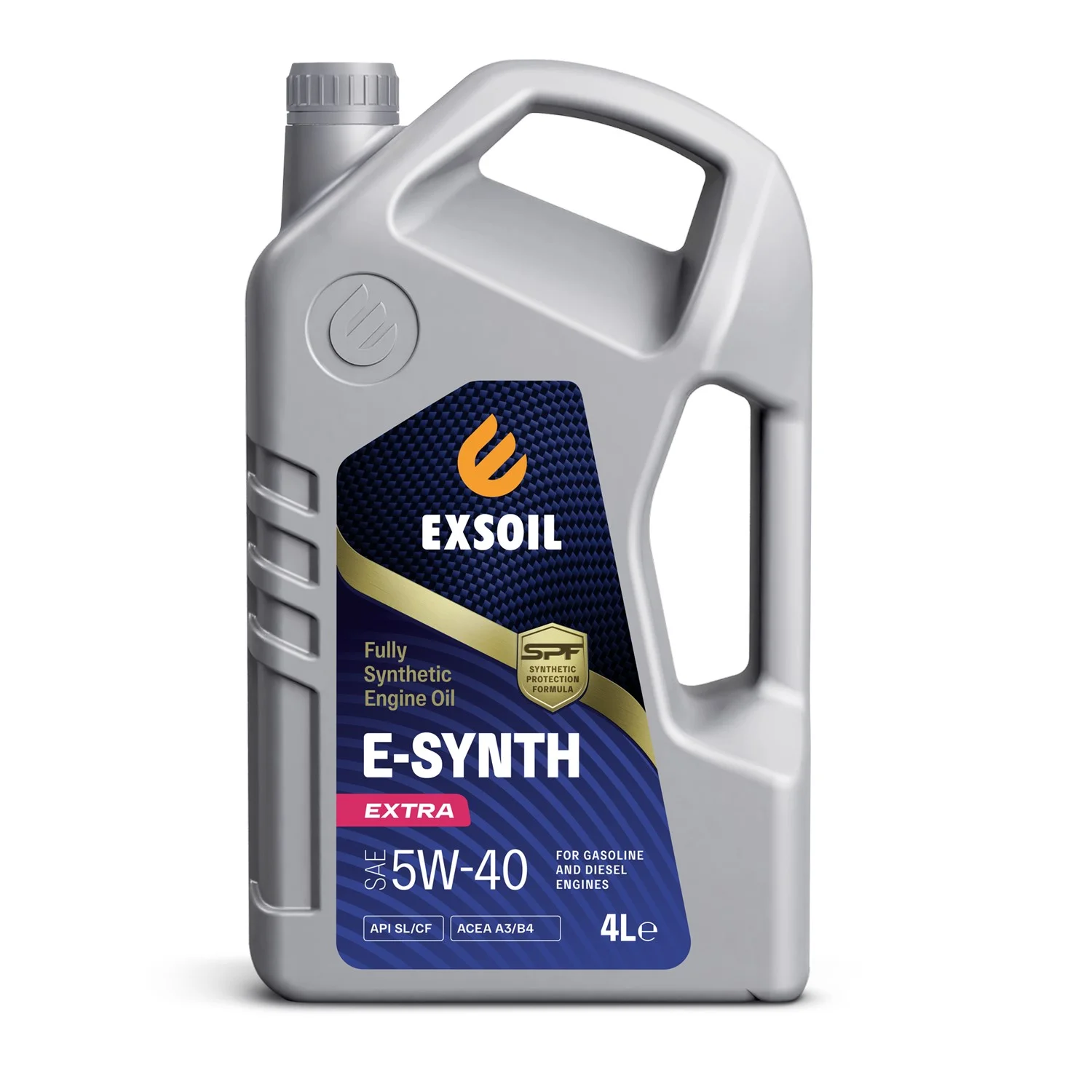 Масло моторное EXSOIL E-SYNTH Extra 5W-40, 4л Фото 1